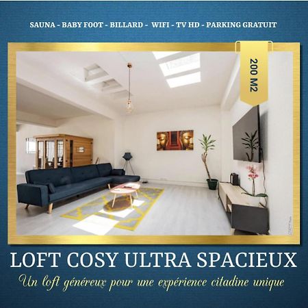 Loft Cosy - Hypercentre - Sauna - 200M2 - Wifi Graulhet Exterior photo